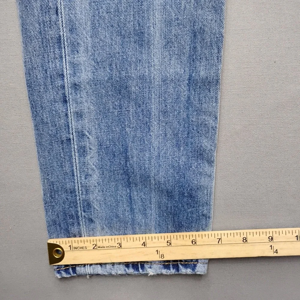 Levis 511 Slim Fit Jeans Mens 29x32 Light Wash Distressed Denim 32-3455